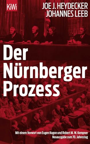 Beispielbild fr Der Nrnberger Proze zum Verkauf von medimops