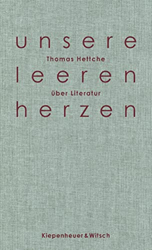 9783462050684: Unsere leeren Herzen: ber Literatur