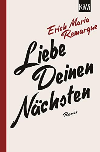 Beispielbild fr Liebe deinen Nchsten -Language: german zum Verkauf von GreatBookPrices
