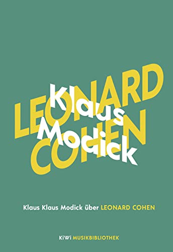 Klaus Modick über Leonard Cohen - Modick
