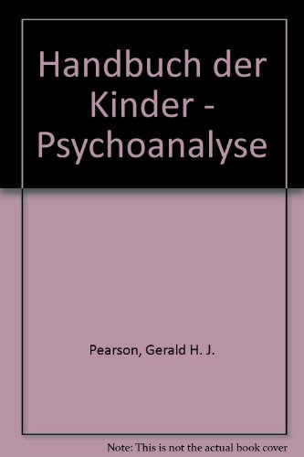 Stock image for Handbuch der Kinder - Psychoanalyse for sale by medimops