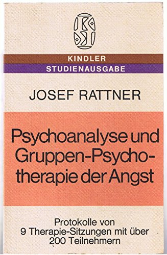Beispielbild fr Psychoanalyse und Gruppenpsychotherapie der Angst. zum Verkauf von Antiquariat Nam, UstId: DE164665634