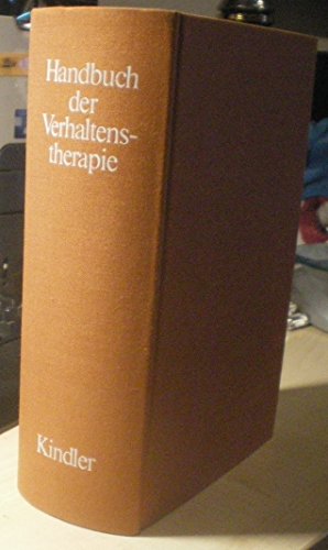Stock image for Handbuch der Verhaltenstherapie for sale by Kultgut
