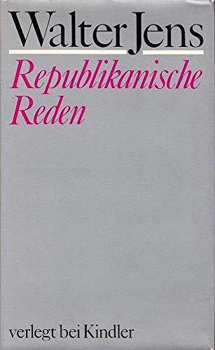 Beispielbild fr Republikanische Reden zum Verkauf von Versandantiquariat Felix Mcke