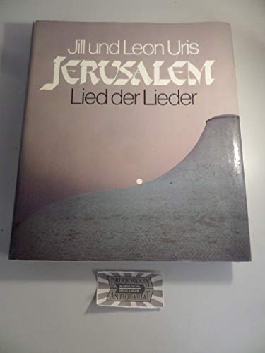 Stock image for Jerusalem - Lied der Lieder for sale by medimops