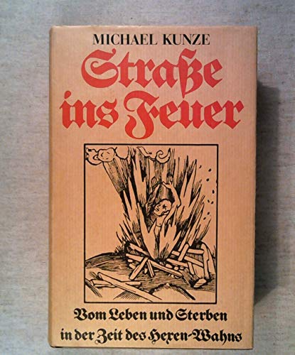 Imagen de archivo de Strae ins Feuer. Vom Leben und Sterben in der Zeit des Hexenwahns. a la venta por medimops