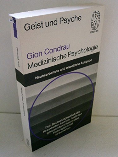 Stock image for Medizinische Psychologie for sale by Antiquariat Walter Nowak