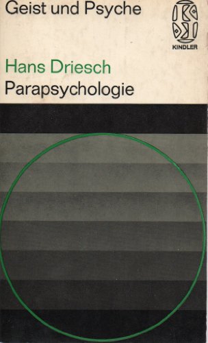 Stock image for Parapsychologie for sale by medimops