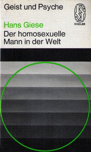 Imagen de archivo de Der homosexuelle Mann in der Welt (Geist und Psyche) a la venta por medimops