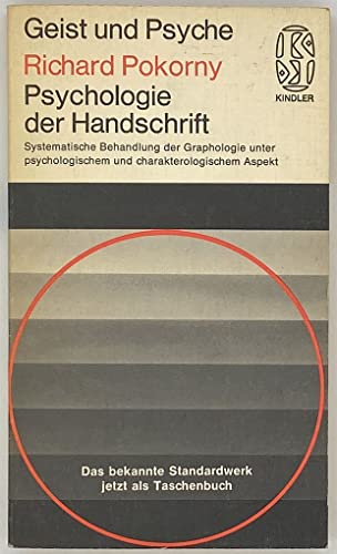 Beispielbild fr Psychologie der Handschrift (Geist und Psyche). zum Verkauf von Ammareal