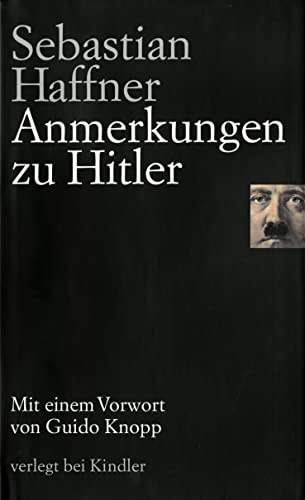 9783463403526: Anmerkungen zu Hitler