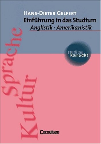 Stock image for studium kompakt - Anglistik/Amerikanistik: Einfhrung in das Studium: Studienbuch for sale by medimops
