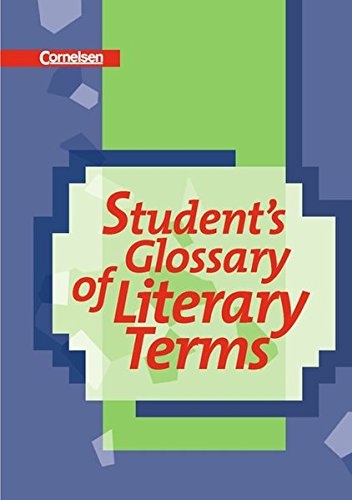 Stock image for Student's Glossary of Literary Terms for sale by medimops