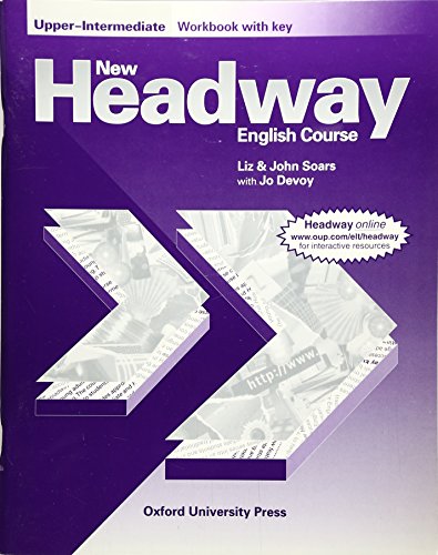 9783464048269: New Headway English Course, Upper-Intermediate, Workbook, with Key