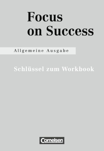 Beispielbild fr Focus on Success - Allgemeine Ausgabe: Schlssel zum Workbook zum Verkauf von medimops