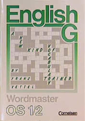 English G, Ausgabe OS, Zu Band 1/2 Wordmaster (9783464050750) by Schwarz, Hellmut; Taylor, Carl; Vettel, Franz