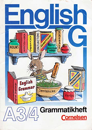 Beispielbild fr English G. Neue Ausgabe A 3/4. Grammatikheft: Sekundarstufe I. 7. Schuljahr Gymnasien zum Verkauf von Martin Greif Buch und Schallplatte