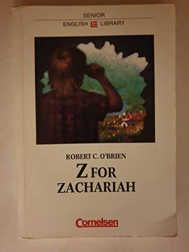 Imagen de archivo de Cornelsen Senior English Library - Juvenile Fiction / Ab 10. Schuljahr - Z for Zachariah - Textband a la venta por Versandantiquariat Jena