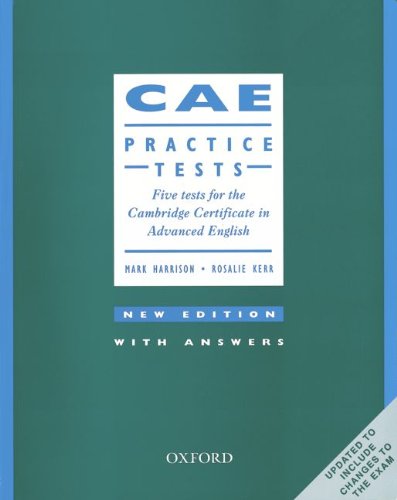 Beispielbild fr CAE - Practice Tests - Aktuelle Ausgabe: CAE - Practice Tests, New Edition, Practice Tests with Answers zum Verkauf von Buchmarie
