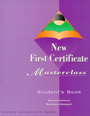 9783464112847: New First Certificate, Masterclass, Student's Book
