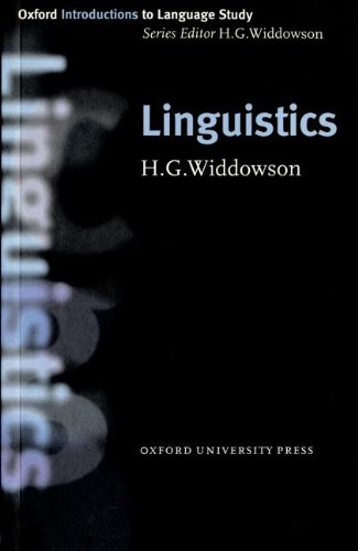 Imagen de archivo de Oxford Introductions to Language Study: Linguistics a la venta por medimops