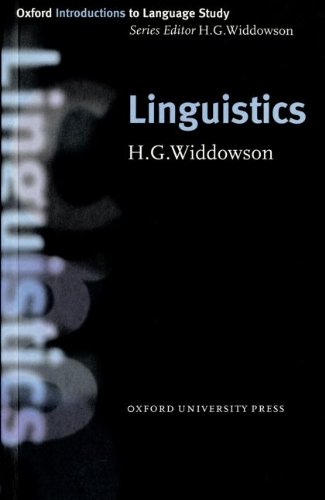 Stock image for Oxford Introductions to Language Study: Linguistics for sale by medimops