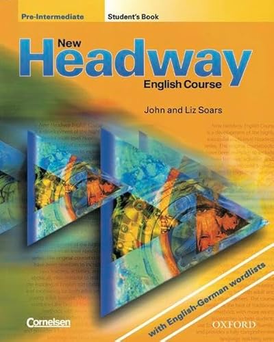 Stock image for New Headway English Course, Pre-Intermediate, Student's Book, w. English-German wordlists for sale by HPB-Red