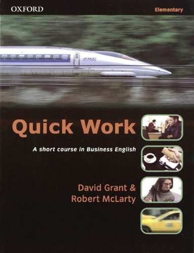 9783464123843: Quick Work. Elementary. Student's Book. Kompaktkurs fr Business English. (Lernmaterialien)