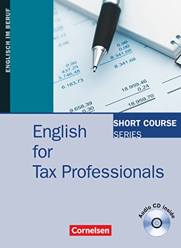 9783464201930: English for tax professionals: Kursbuch