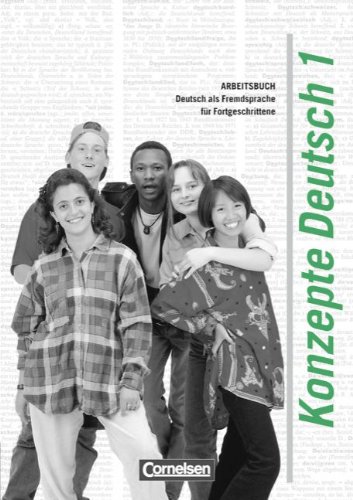 9783464208014: Konzepte Deutsch: Arbeitsbuch 1