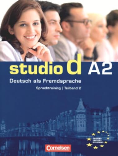 Beispielbild fr studio d - Grundstufe: A2: Teilband 2 - Sprachtraining mit eingelegten Lsungen: Einheit 7 - 12 - Europischer Referenzrahmen A2. Deutsch als Fremdsprache, Kurs- und bungsbuch zum Verkauf von medimops