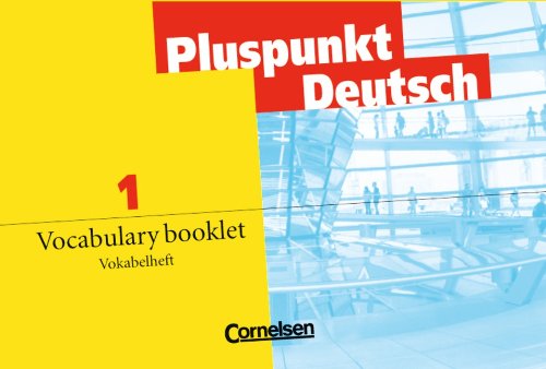9783464209547: Pluspunkt Deutsch - Ausgabe in 3 Banden: Glossar Deutsch-Englisch 1a Und 1b