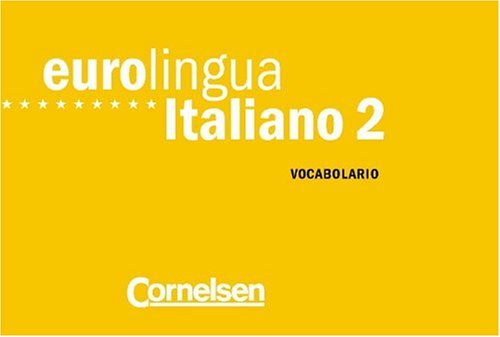 9783464210581: Eurolingua Italiano, Vocabolario