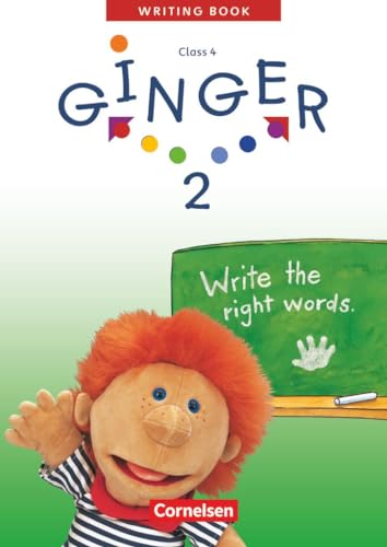 9783464345955: Ginger 2. My Second Writing Book. Schreibheft. Mit Lsungsheft: 4. Schuljahr. Schreibheft. Lehrwerk fr den frh beginnenden Englischunterricht