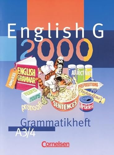 Beispielbild fr English G 2000, Ausgabe A, Grammatikheft fr das 7. und 8. Schuljahr, Ausgabe A: Fr Gymnasien. 7./8. Klasse zum Verkauf von medimops