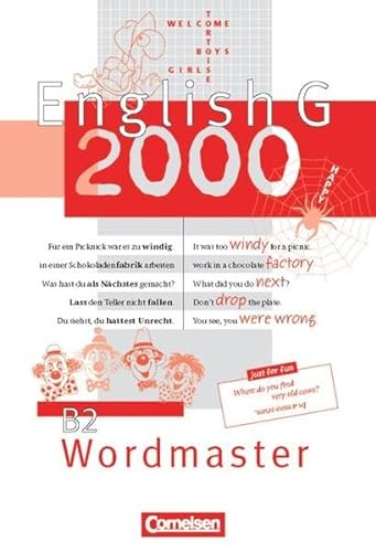 English G 2000, Ausgabe B, Zu Band 2 Wordmaster (9783464352205) by Vettel, Franz; Schwarz, Hellmut