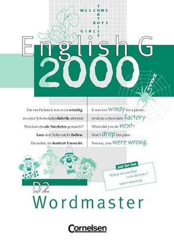English G 2000, Ausgabe D, Wordmaster Bd.2. (9783464354025) by Vettel, Franz; Stevens, John; Evans, Gareth; Schwarz, Hellmut