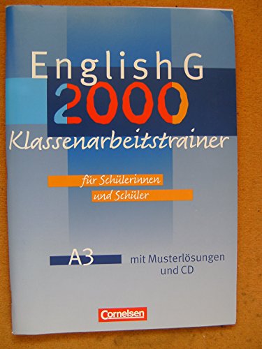 English G 2000 - Ausgabe A: Band 3: 7. Schuljahr - Klassenarbeitstrainer mit Lösungen und CD - Dr. Ursula Mulla