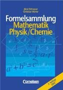 Imagen de archivo de Formelsammlungen Sekundarstufe I - Bayern - Realschule: Mathematik - Physik- Chemie (vergriffen): Formelsammlung Einhauser, Alois and H rter, Christian a la venta por tomsshop.eu