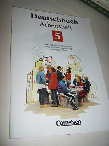Stock image for Deutschbuch - Gymnasium - Allgemeine Ausgabe/Bisherige Fassung: Deutschbuch 5 - Arbeitsheft - Rechtschreibung, Grammatik, Texte schreiben, Lesetraining, Arbeitstechniken for sale by medimops