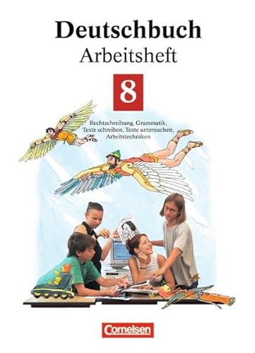 Stock image for Deutschbuch - Gymnasium - Allgemeine Ausgabe/Bisherige Fassung: Deutschbuch, Erweiterte Ausgabe. 8. Schuljahr, Arbeitsheft for sale by medimops