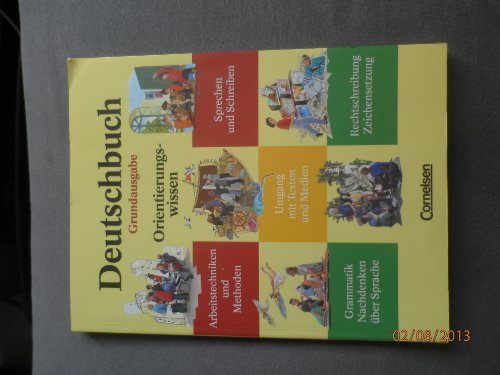 Stock image for Deutschbuch - Grundausgabe: 5.-10. Schuljahr - Orientierungswissen: Schlerbuch: Sprach- und Lesebuch for sale by medimops