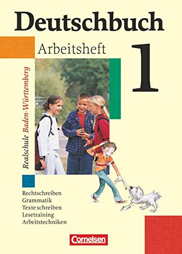 Deutschbuch - Realschule Baden-Württemberg: Band 1: 5. Schuljahr - Arbeitsheft mit Lösungen - Butz, Wolfgang, Diehm, Jan