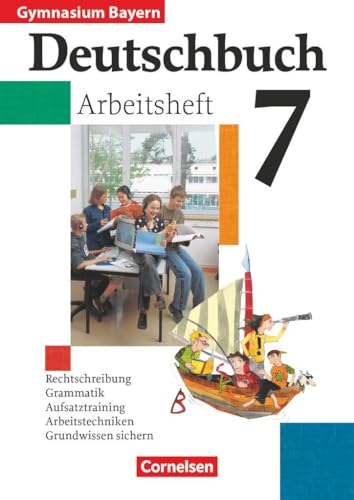 Beispielbild fr 7. Jahrgangsstufe, Arbeitsheft: Rechtschreibung, Grammatik, Aufsatztraining, Arbeitstechniken, Grundwissen Sichern zum Verkauf von Revaluation Books