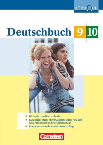 Beispielbild fr Deutschbuch - Hrbcher - zu allen Ausgaben: 9./10. Schuljahr - Hrbuch-CD: Sprach- und Lesebuch zum Verkauf von medimops