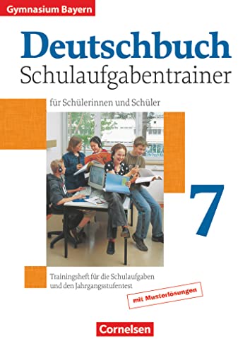 Beispielbild fr Deutschbuch - Gymnasium Bayern: 7. Jahrgangsstufe - Schulaufgabentrainer mit Lsungen zum Verkauf von medimops