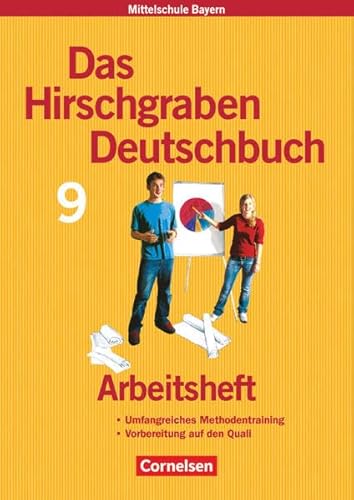 9783464604724: Das Hirschgraben Deutschbuch. 9. Schuljahr. Arbeitsheft. Hauptschule Bayern: Fr Regelklassen