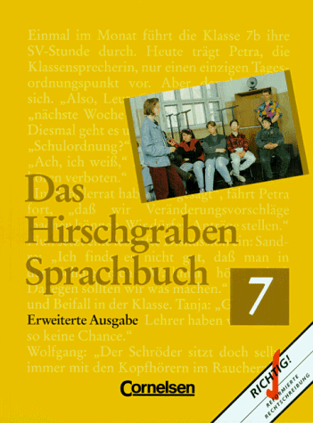 Das Hirschgraben Sprachbuch, Erweiterte Ausgabe, neue Rechtschreibung, 7. Schuljahr