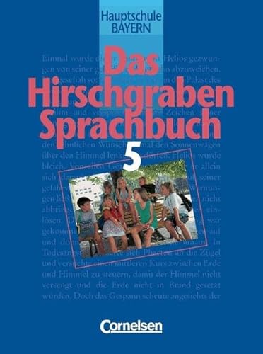 Beispielbild fr Das Hirschgraben-Sprachbuch. 5. Schuljahr. Ausgabe Hauptschule Bayern Berlin, neue Rechtschreibung. Mit Glossar und Register. zum Verkauf von BOUQUINIST