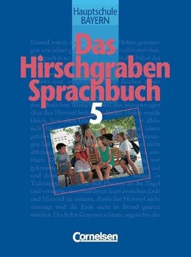 Das Hirschgraben-Sprachbuch. 5. Schuljahr. Ausgabe Hauptschule Bayern Berlin, neue Rechtschreibun...